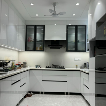 Kitchen in 3 BHK Builder Floor at Vasant Kunj – for Rent