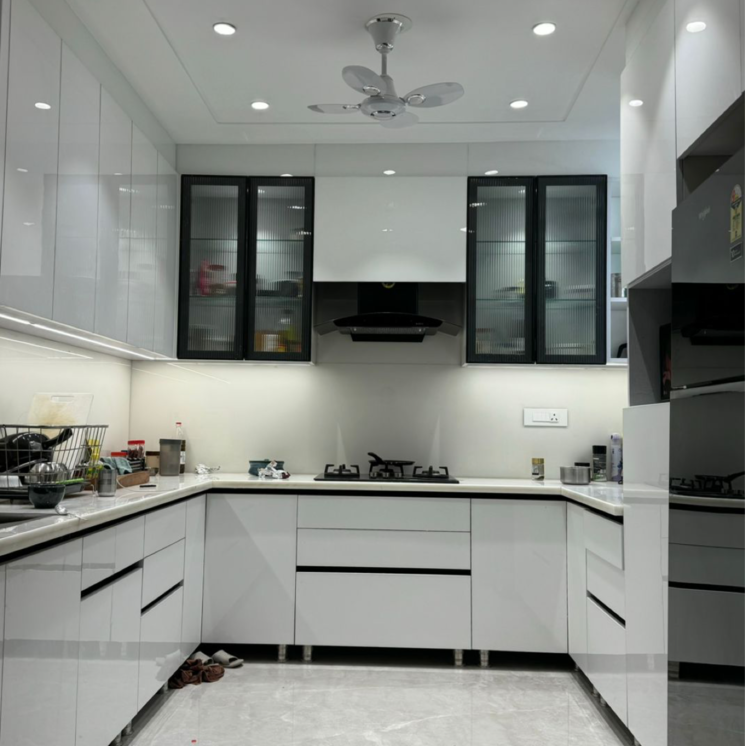 Kitchen, vasant kunj 3 Bedroom 1800 Sq.Ft. Builder Floor In Vasant Kunj Delhi 9125133