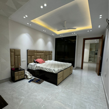 Bedroom in 3 BHK Builder Floor at Vasant Kunj – for Rent