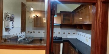 Kitchen in 3 BHK Builder Floor at New Friends Colony – for Rent