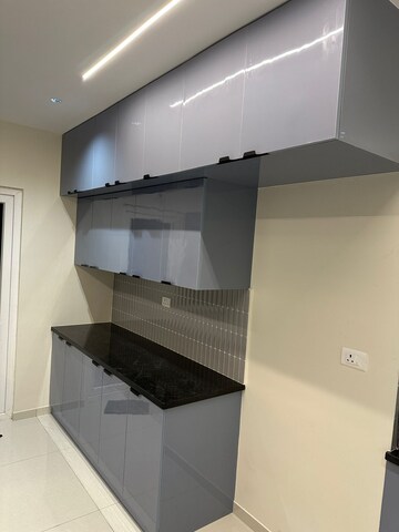 Kitchen in 3 BHK Apartment at Rajapushpa Provincia, Narsingi – for Rent