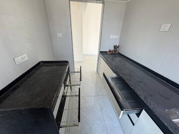 Kitchen in 2.5 BHK Apartment at Bharat Arize, Goregaon West – for Rent