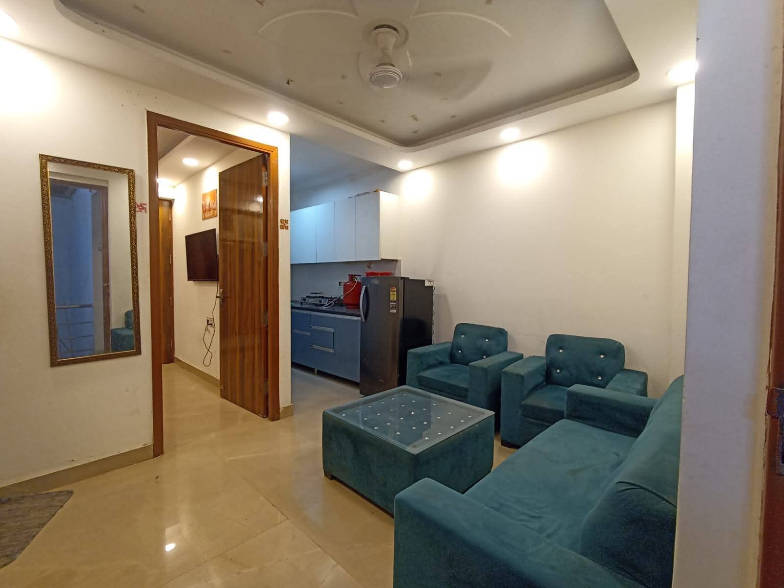 1 BHK Builder Floor For Rent in Freedom Fighter Enclave G