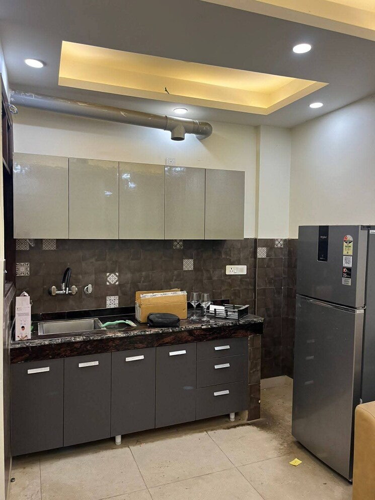 Kitchen, saket 1 Bedroom 450 Sq.Ft. Builder Floor In Saket Delhi 9125174