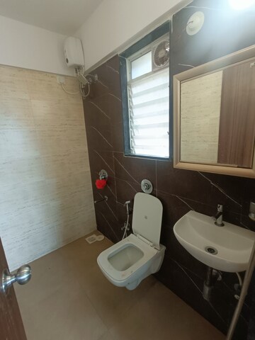 Attached Bathroom in 1 BHK Apartment at Lotus Residency Goregaon West, Goregaon West – for Rent