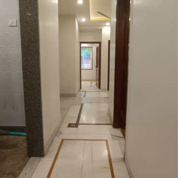 Building Lobby in 3 BHK Builder Floor at Chittaranjan Park – for Rent