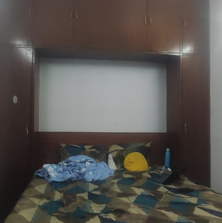 Bedroom, panchsheel park 3 Bedroom 1100 Sq.Ft. Builder Floor In Panchsheel Park Delhi 9125196