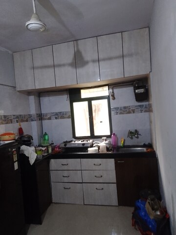 Kitchen in 1 RK Apartment at Jal Darshan CHS Borivali, Borivali West – for Rent