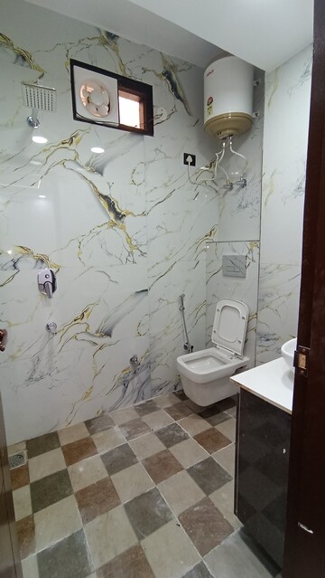 Bathroom in 3.5 BHK Builder Floor at Govindpuri – for Sale
