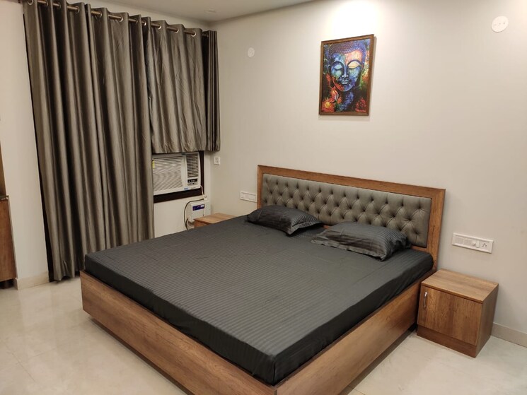 Bedroom, ansal-sushant-lok-i 1 RK 400 Sq.Ft. Builder Floor In Sector 43 Gurgaon 9125207