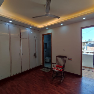 Living Room in 3 BHK Builder Floor at Malviya Nagar – for Rent