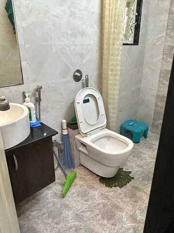 Bathroom in 2 BHK Apartment at Goel Ganga Constella, Kharadi – for Rent