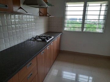 Kitchen in 3 BHK Apartment at Hill Ridge Springs, Gachibowli – for Rent
