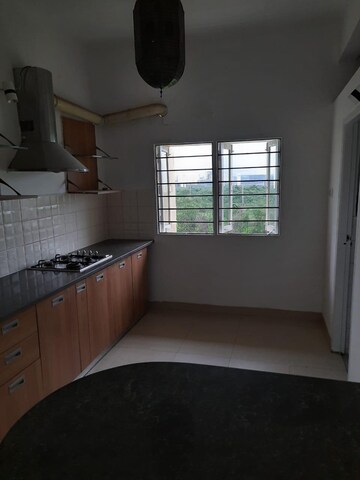 Kitchen in 3 BHK Apartment at Hill Ridge Springs, Gachibowli – for Rent