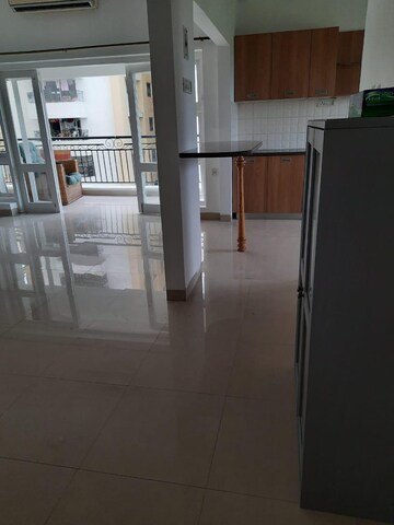 Living Room in 3 BHK Apartment at Hill Ridge Springs, Gachibowli – for Rent