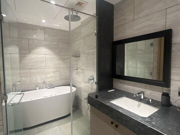 Attached Bathroom in 4 BHK Apartment at Rustomjee Crown, Prabhadevi – for Rent