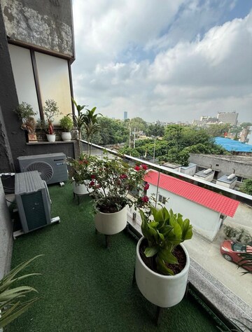 Balcony in 3 BHK Builder Floor at Sector 47 – for Rent