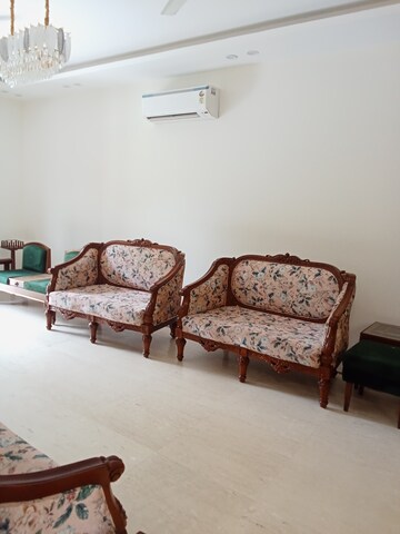Living Room in 3 BHK Builder Floor at Vasant Vihar – for Rent