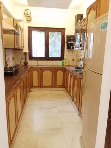Kitchen in 3 BHK Builder Floor at Vasant Vihar – for Rent