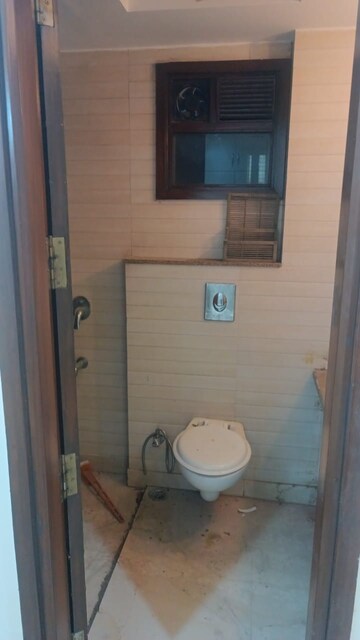 Bathroom in 3 BHK Builder Floor at Chittaranjan Park – for Rent