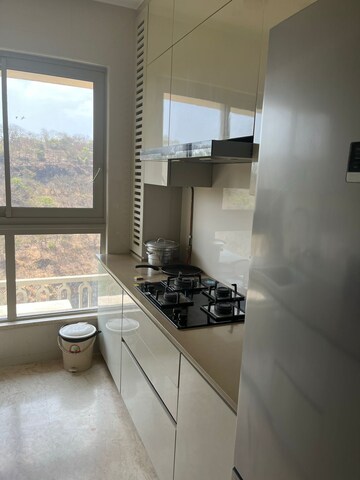 Kitchen in 2 BHK Apartment at Hiranandani Castle Rock, Powai – for Rent