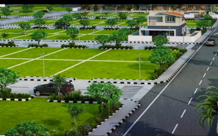 Exterior View, best-city-layout  4000 Sq.Ft. Plot In Rajanukunte Bangalore 9125456