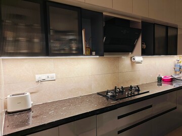 Kitchen in 2 BHK Apartment at Prestige High Fields, Gachibowli – for Rent