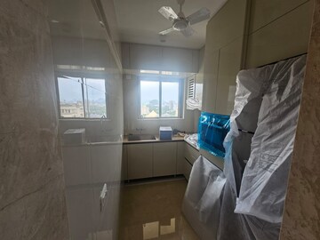 Bathroom in 1 BHK Apartment at Hiranandani Highland, Powai – for Rent