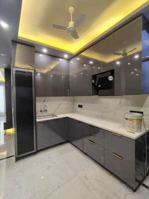 Kitchen in 3 BHK Builder Floor at Chittaranjan Park – for Sale