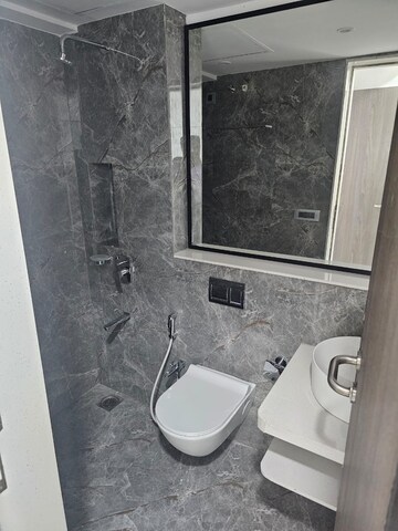 Bathroom in 2 BHK Apartment at Nahar Amaryllis Towers and Plaza, Chandivali – for Rent