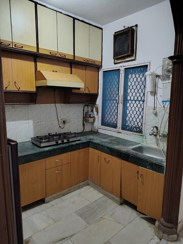 Kitchen in 2 BHK Apartment at Windsor and Nova Society, Ahinsa Khand 2 – for Rent