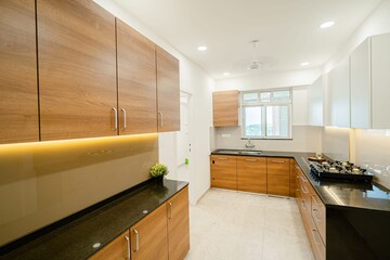 Kitchen in 3 BHK Apartment at Hiranandani Heritage Tower, Powai – for Sale