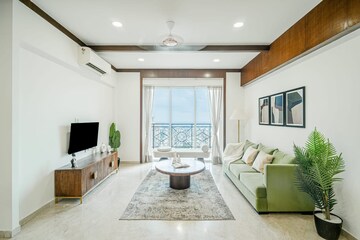 Living Room in 3 BHK Apartment at Hiranandani Heritage Tower, Powai – for Sale