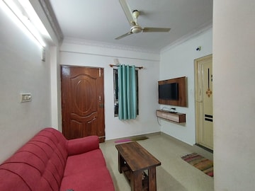 Living Room in 1 BHK Apartment at Btm Layout Stage 2 – for Rent