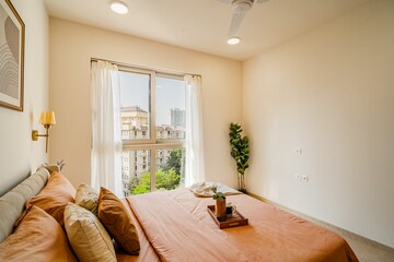 Bedroom in 2 BHK Apartment at Hiranandani Atlantis, Powai – for Sale