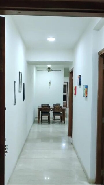 Building Lobby in 3 BHK Apartment at Omkar Alta Monte, Malad East – for Rent