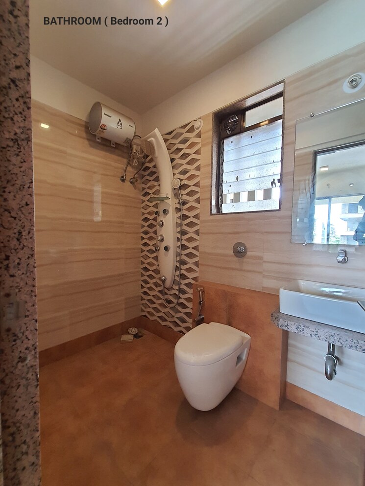 Bathroom, paradise-sai-icon 2 Bedroom 618 Sq.Ft. Apartment In Kharghar Navi Mumbai 9125599