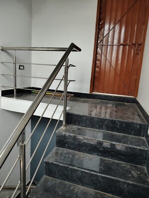 Staircase in 3 BHK Builder Floor at Dhakoli – for Sale
