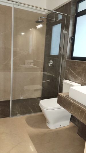 Bathroom in 3 BHK Apartment at Rohan Lifescapes Aquino, Prabhadevi – for Sale