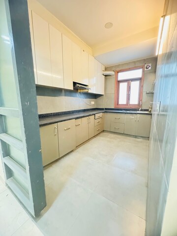 Kitchen in 3 BHK Builder Floor at Risland Sky Mansion, Chattarpur – for Rent