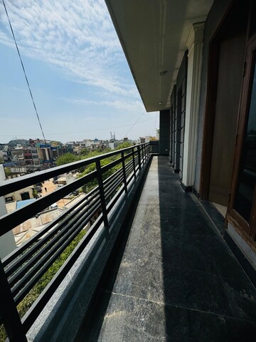 Balcony in 3 BHK Builder Floor at Risland Sky Mansion, Chattarpur – for Rent
