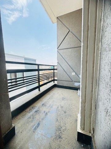 Balcony in 3 BHK Builder Floor at Risland Sky Mansion, Chattarpur – for Rent