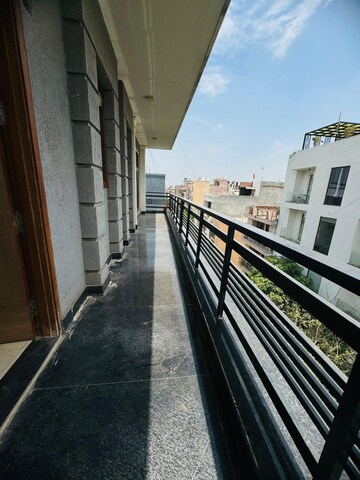 Balcony in 3 BHK Builder Floor at Risland Sky Mansion, Chattarpur – for Rent