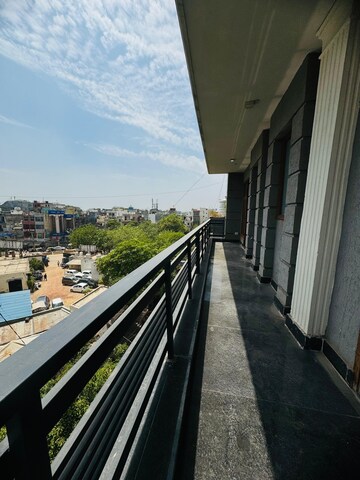 Balcony in 3 BHK Builder Floor at Risland Sky Mansion, Chattarpur – for Rent