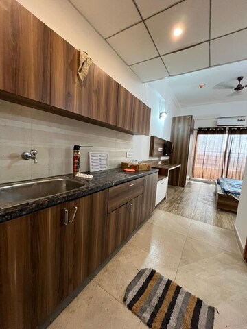 Kitchen in 1 BHK Apartment at Paramount Golfforeste, Zeta I Greater Noida – for Rent