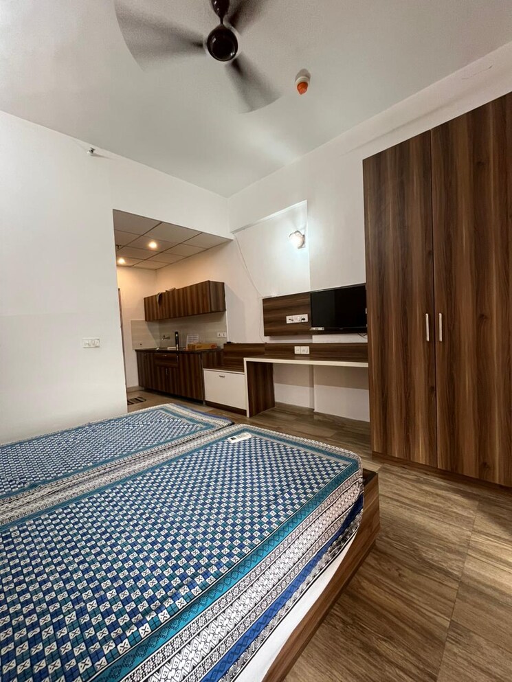 Bedroom, paramount-golfforeste 1 Bedroom 435 Sq.Ft. Apartment In Zeta I Greater Noida Greater Noida 9125713