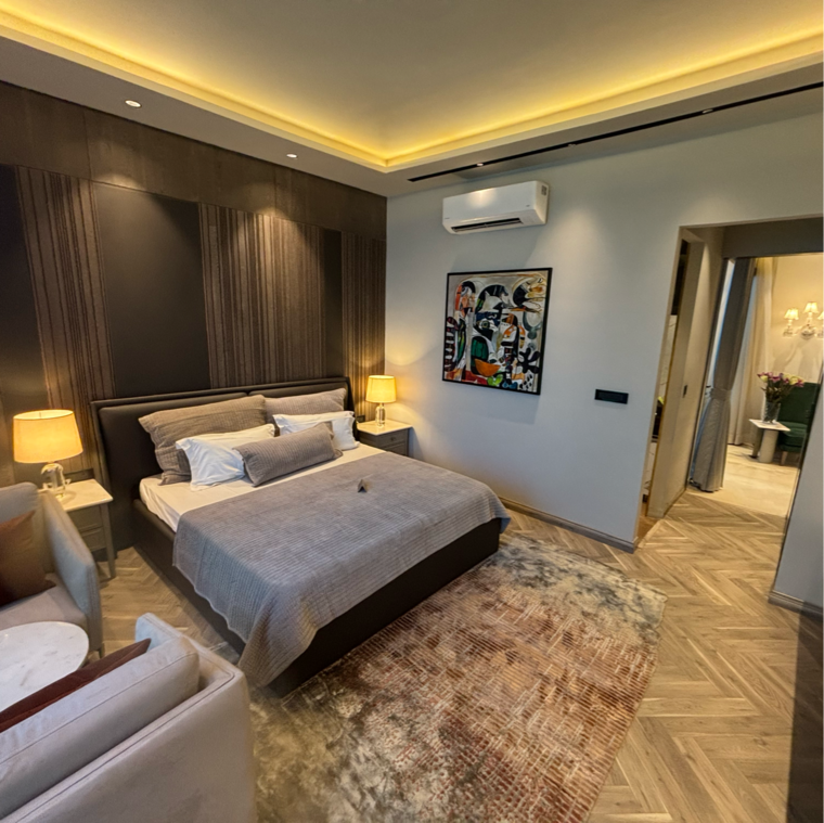 Bedroom, conscient-hines-elevate 4 Bedroom 1855 Sq.Ft. Apartment In Sector 59 Gurgaon 9125809