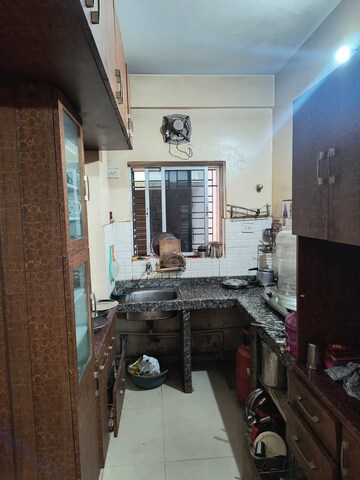 Kitchen in 3 BHK Apartment at Yamunotri Panchwati Complex, Vip Road – for Sale