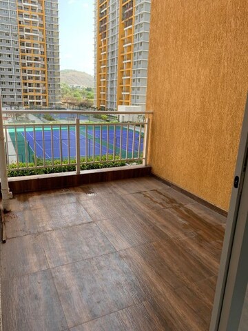 Balcony in 2 BHK Apartment at Kolte Patil Life Republic, Hinjewadi – for Rent