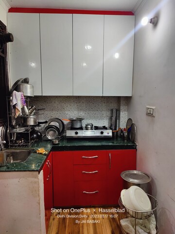 Kitchen in 3 BHK Apartment at Parker White Lily, Sector 8 – for Rent